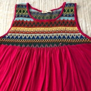 COCO & MAIN - WOMENS SLEEVELESS PINK TOP SIZE M